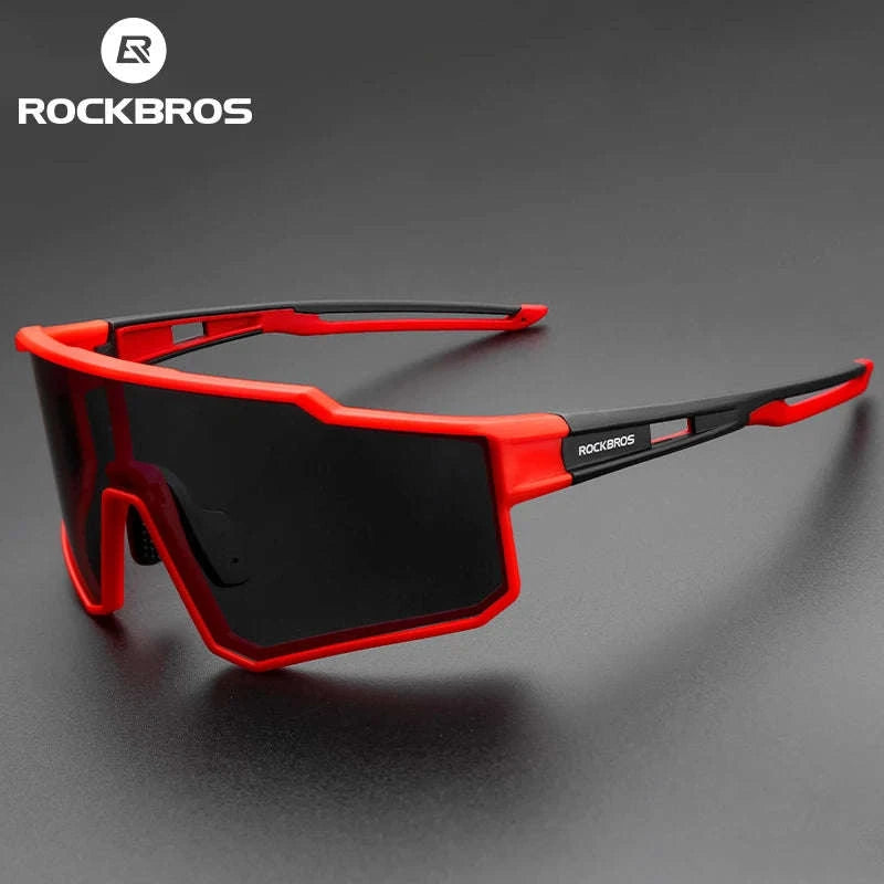 Polarized Cycling Sunglasses with TR90 Frame for Clear Outdoor Vision-SP316-4 Photochromic