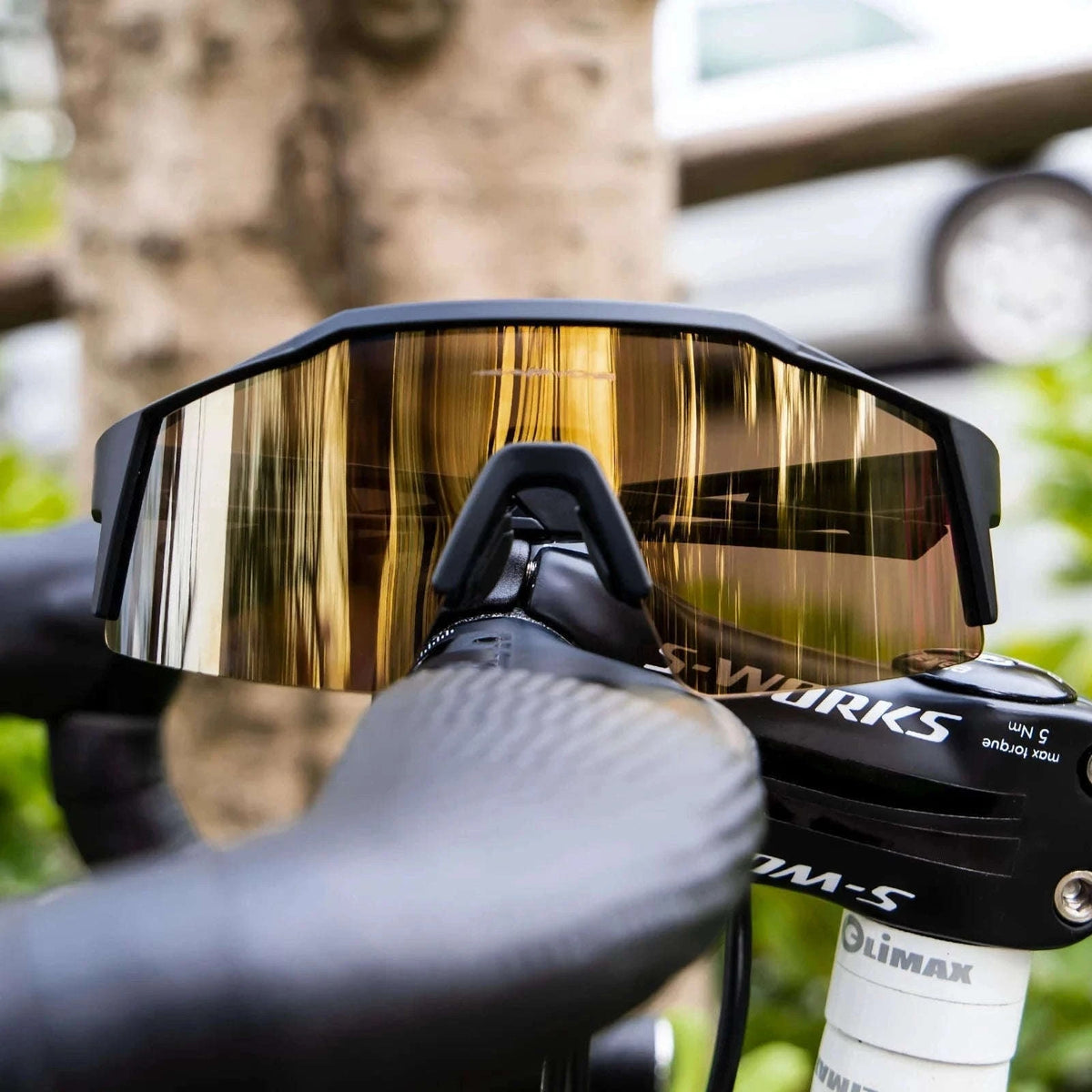 Polarized Cycling Sunglasses with UV400 Protection and Multi-Lens Kit-KE9023-04 / 4 LENS