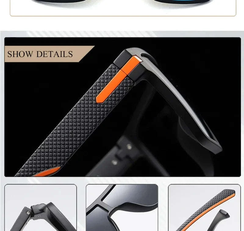 Polarized Oversized Square Sunglasses for Men and Women-C25 Silver / Other