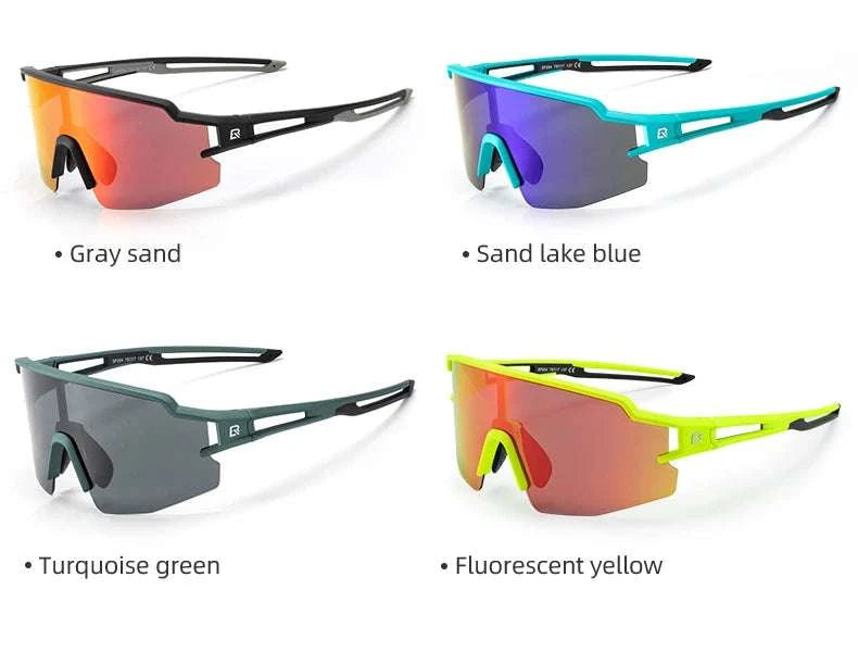 Polarized Photochromic Cycling Sunglasses UV400 TR90 Frame-10171  Polarized / Polarized / United States