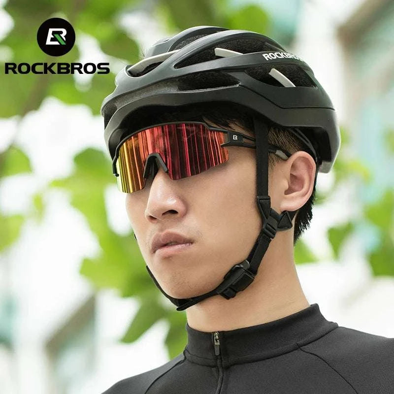 Polarized Photochromic Cycling Sunglasses UV400 TR90 Frame-10171  Polarized / Polarized / United States