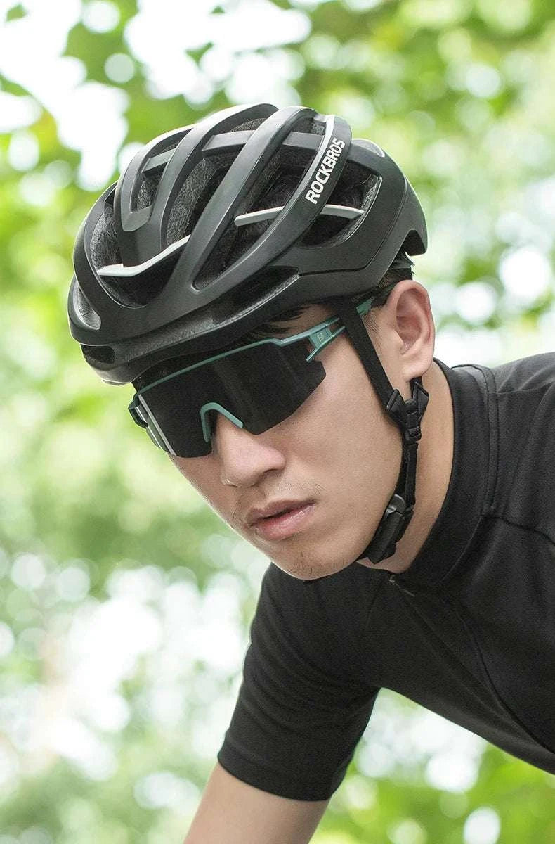 Polarized Photochromic Cycling Sunglasses UV400 TR90 Frame-10171  Polarized / Polarized / United States