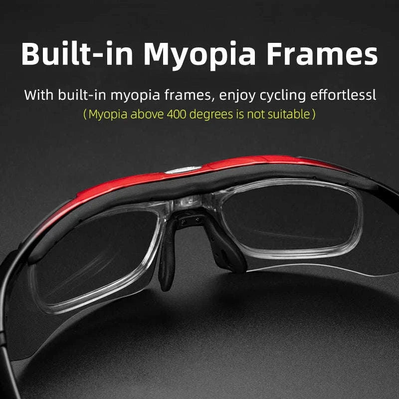 Polarized Photochromic Cycling Sunglasses with UV Protection-Photochromic 004 / Polarized