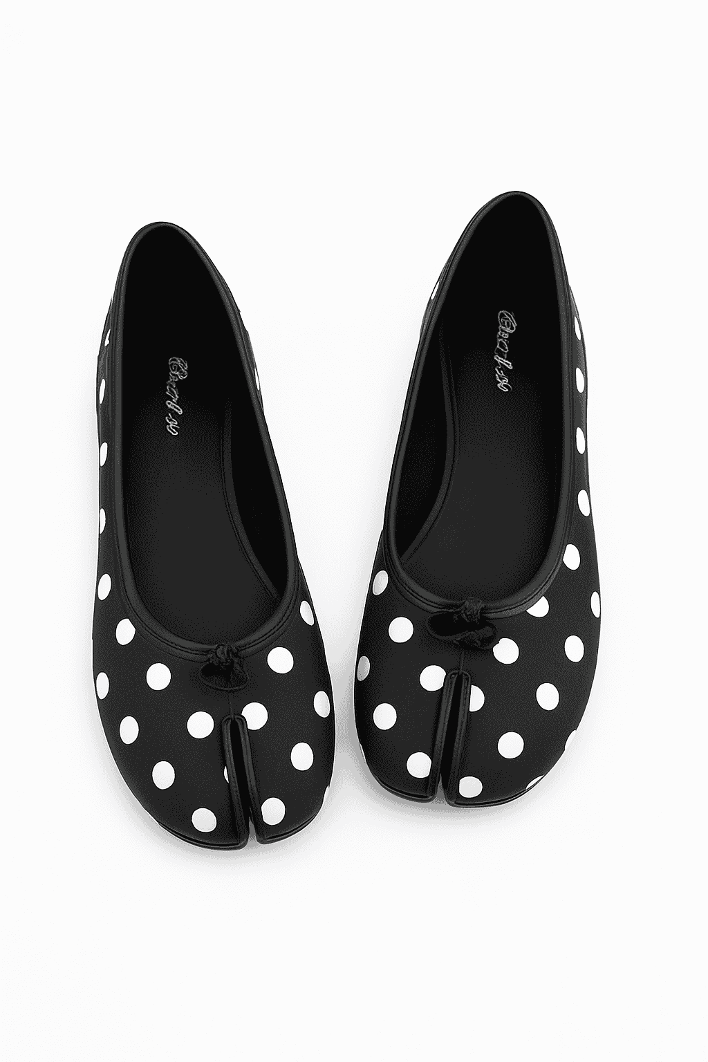 Polka Dot Women Retro Ballet Flats-polka dot / 38