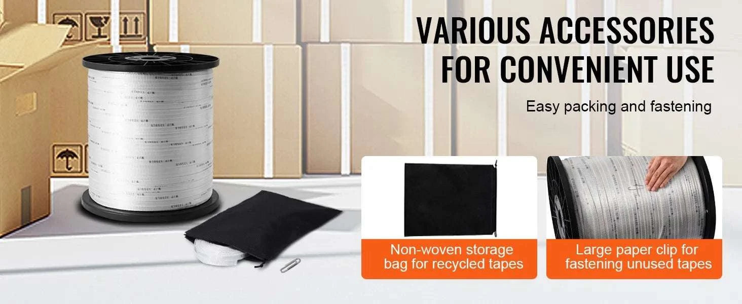 Polyester Pull Tape Flat Rope for Cable Pulling and Conduit Work-97mx19mm / UNITED KINGDOM