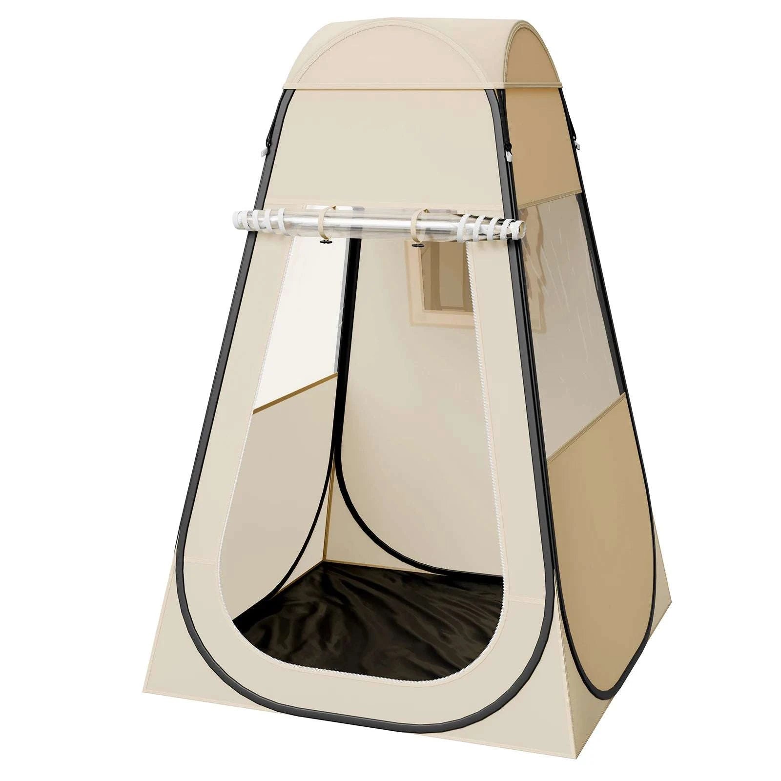 Pop-Up Clear Sports Tent Waterproof Pod with Floor & Cover-47x47inch / United States