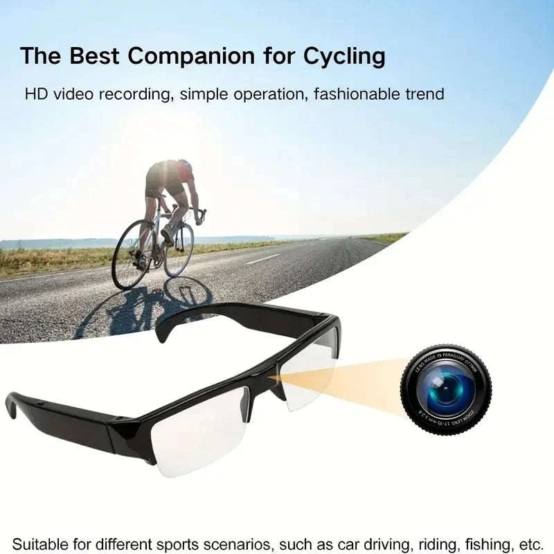 Portable 1080P HD Mini Glasses Camera-Glasses A