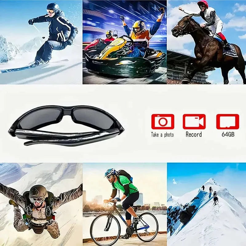 Portable 1080P HD Mini Glasses Camera-Glasses A