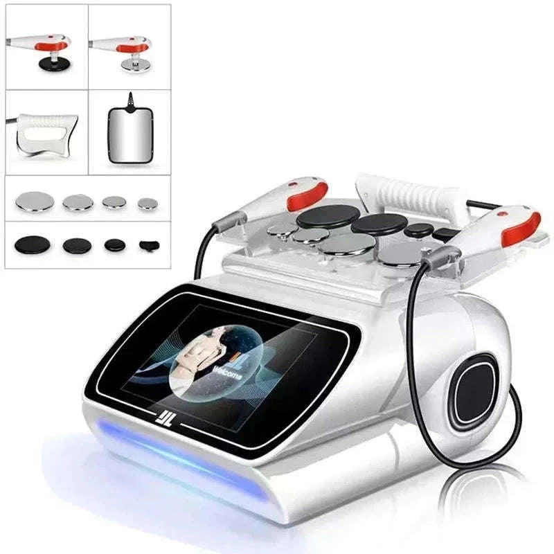 Portable 448kHz RF Tecar Therapy Body Slimming Machine-EU PLUG / Poland