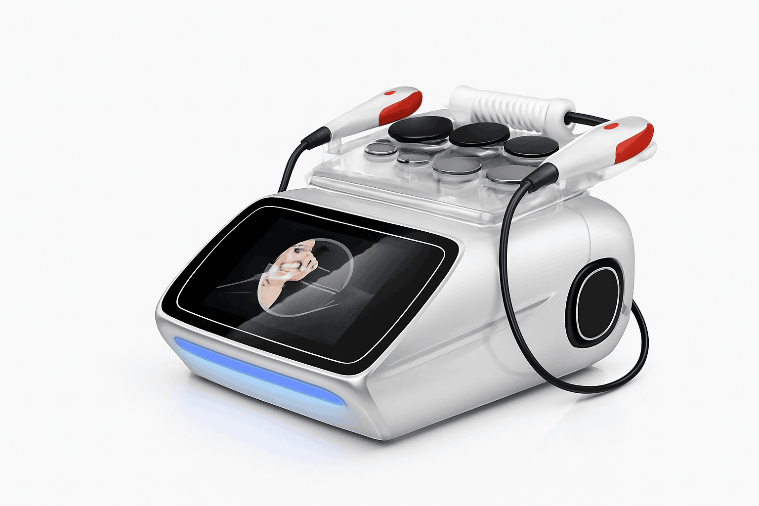 Portable 448kHz RF Tecar Therapy Body Slimming Machine-EU PLUG / Poland