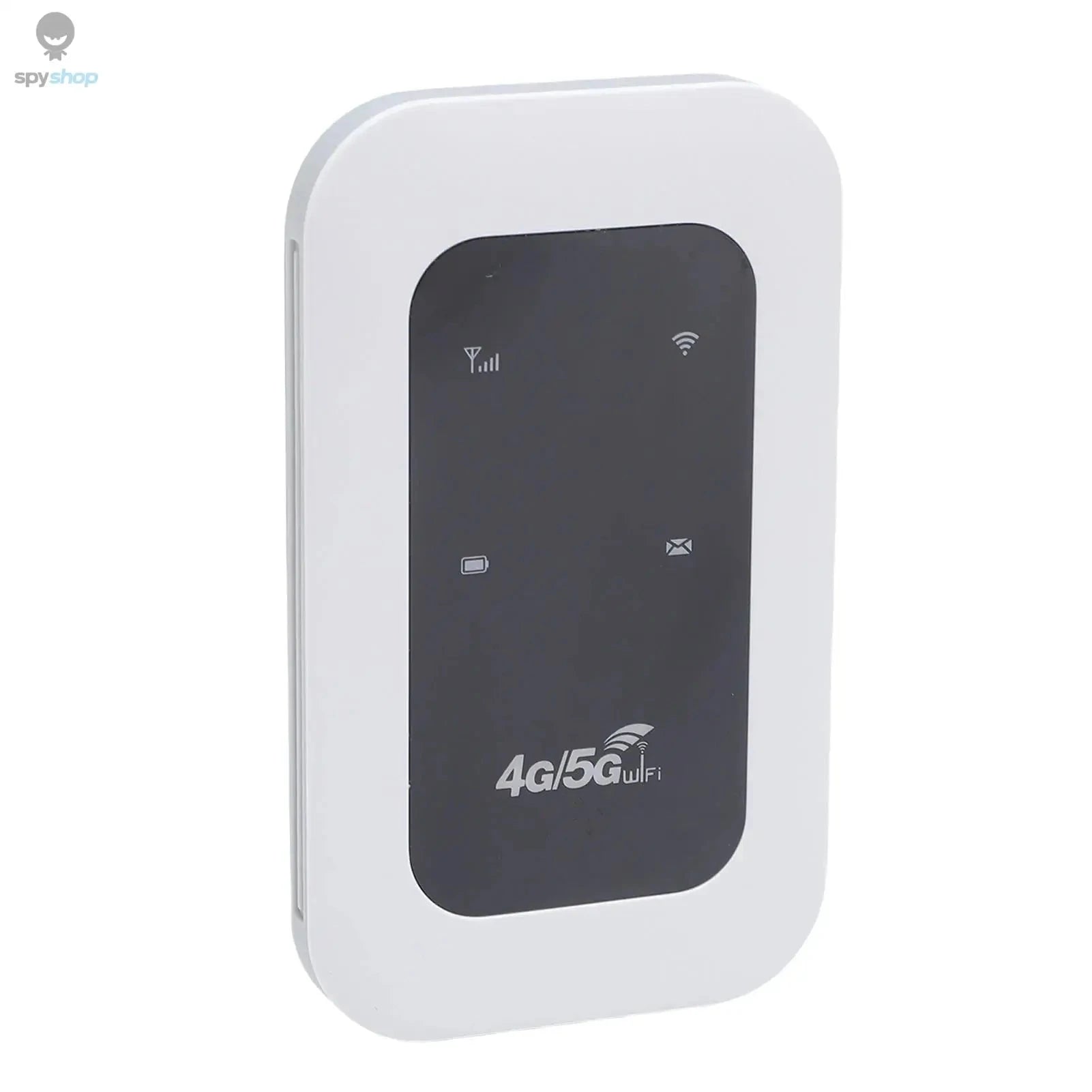 Portable 4G WiFi Hotspot Device – 300Mbps Travel Router for Reliable Mobile Internet-WHITE