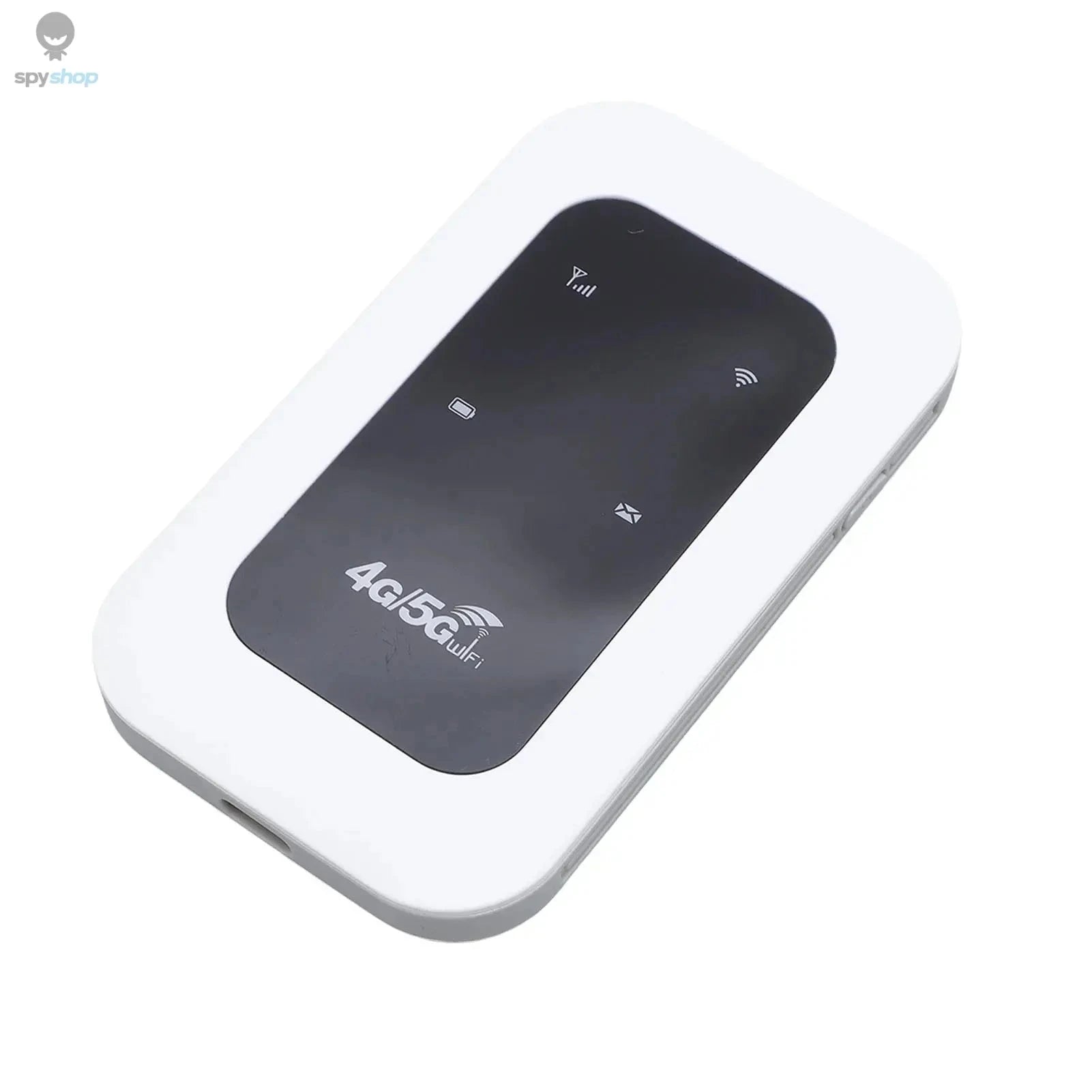 Portable 4G WiFi Hotspot Device – 300Mbps Travel Router for Reliable Mobile Internet-WHITE