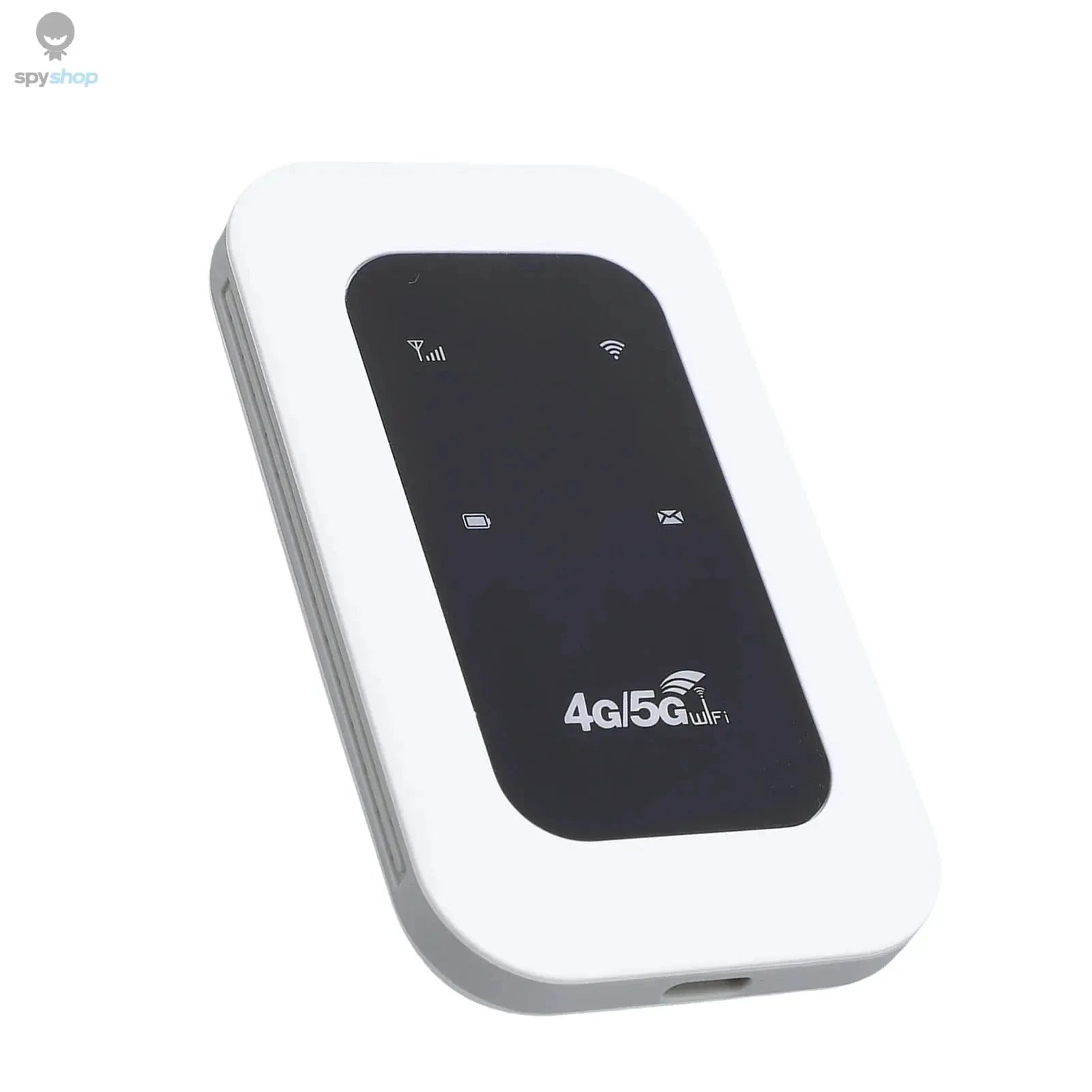 Portable 4G WiFi Hotspot Device – 300Mbps Travel Router for Reliable Mobile Internet-WHITE