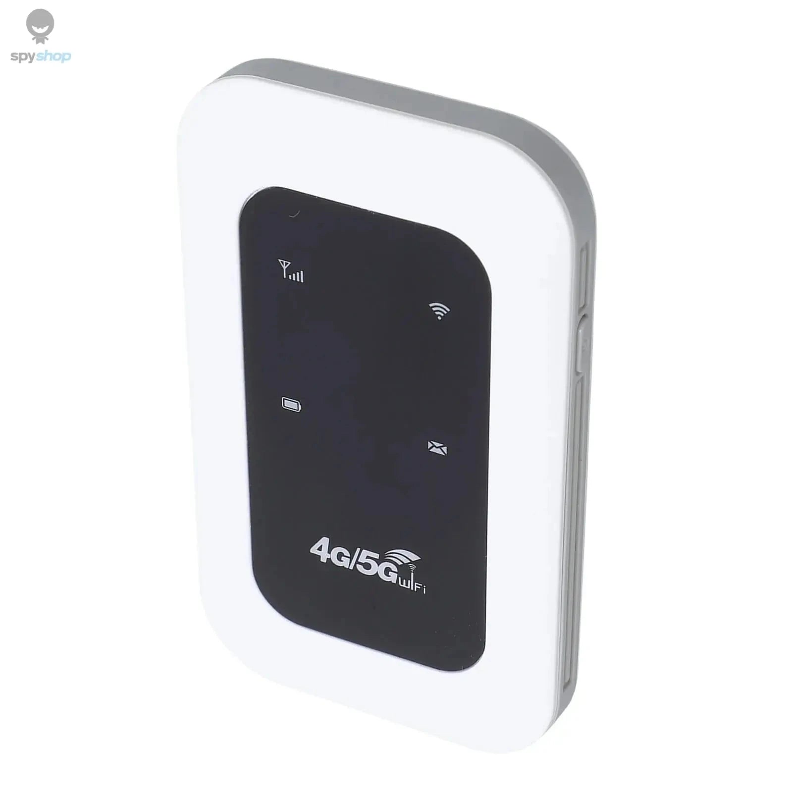 Portable 4G WiFi Hotspot Device – 300Mbps Travel Router for Reliable Mobile Internet-WHITE