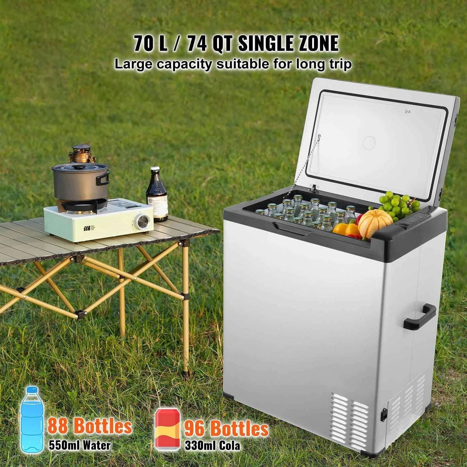 Portable 70L Car Refrigerator Freezer-70L / CZECH REPUBLIC