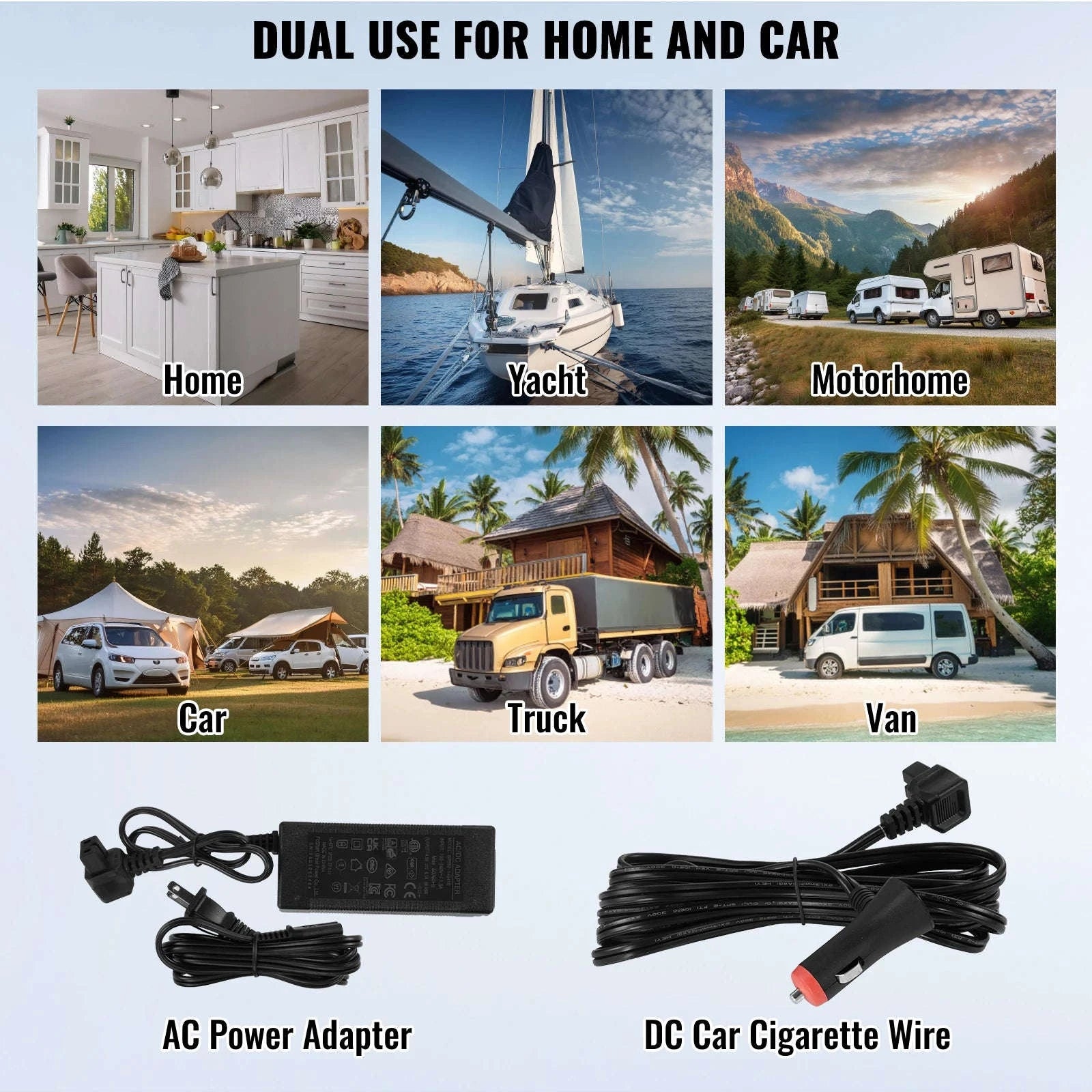Portable 70L Car Refrigerator Freezer-70L / CZECH REPUBLIC