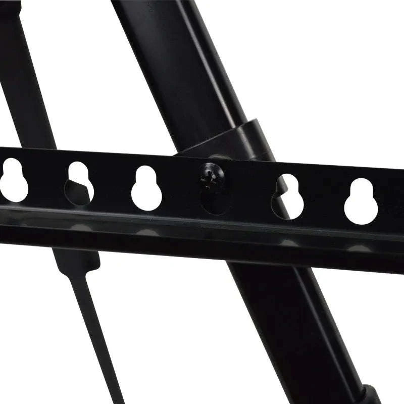 Portable Adjustable Metal Sketch Easel-Black-Iron-Easel