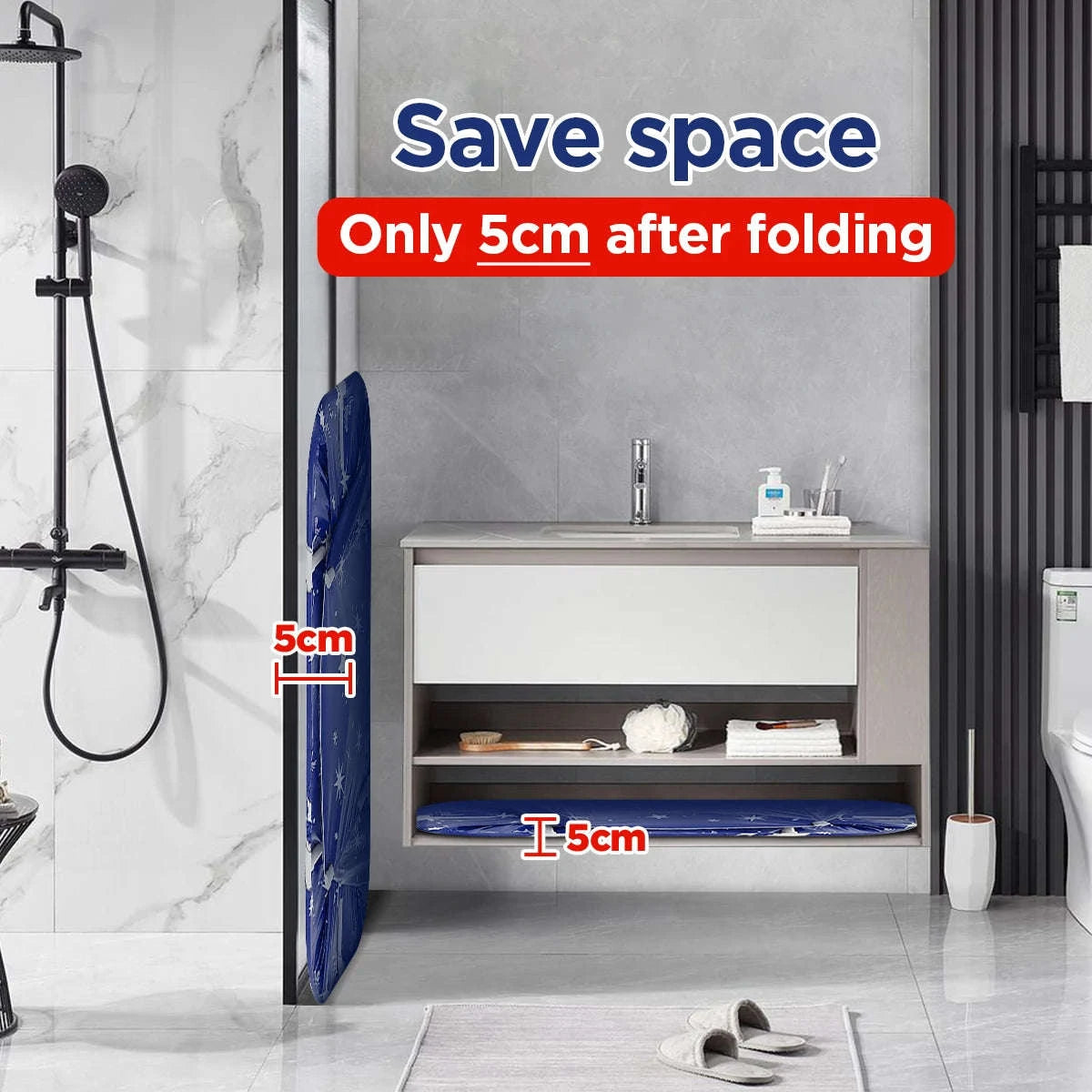 Portable Adult Folding Bathtub with Insulated Design-Square shape / spain