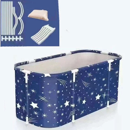 Portable Adult Folding Bathtub with Insulated Design-Square shape / spain
