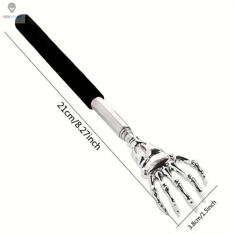 Portable Back Scratcher – Extendable Stainless Steel Relief Tool-BALCK