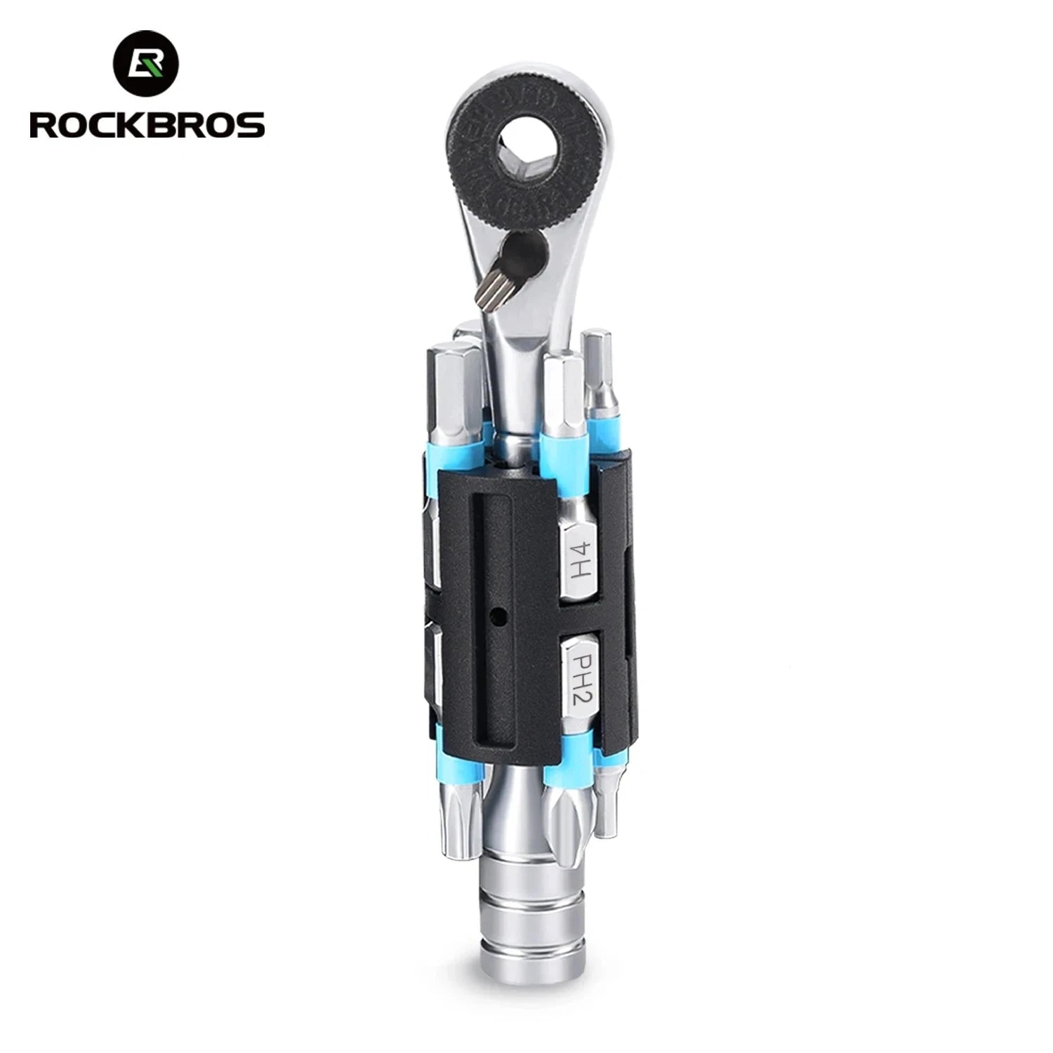 Portable Bicycle Ratchet Tool Set Compact Aluminum Tube Bike Kit-TG-8601
