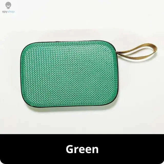 Portable Bluetooth Speaker – Compact Wireless Audio with TF & FM-Red