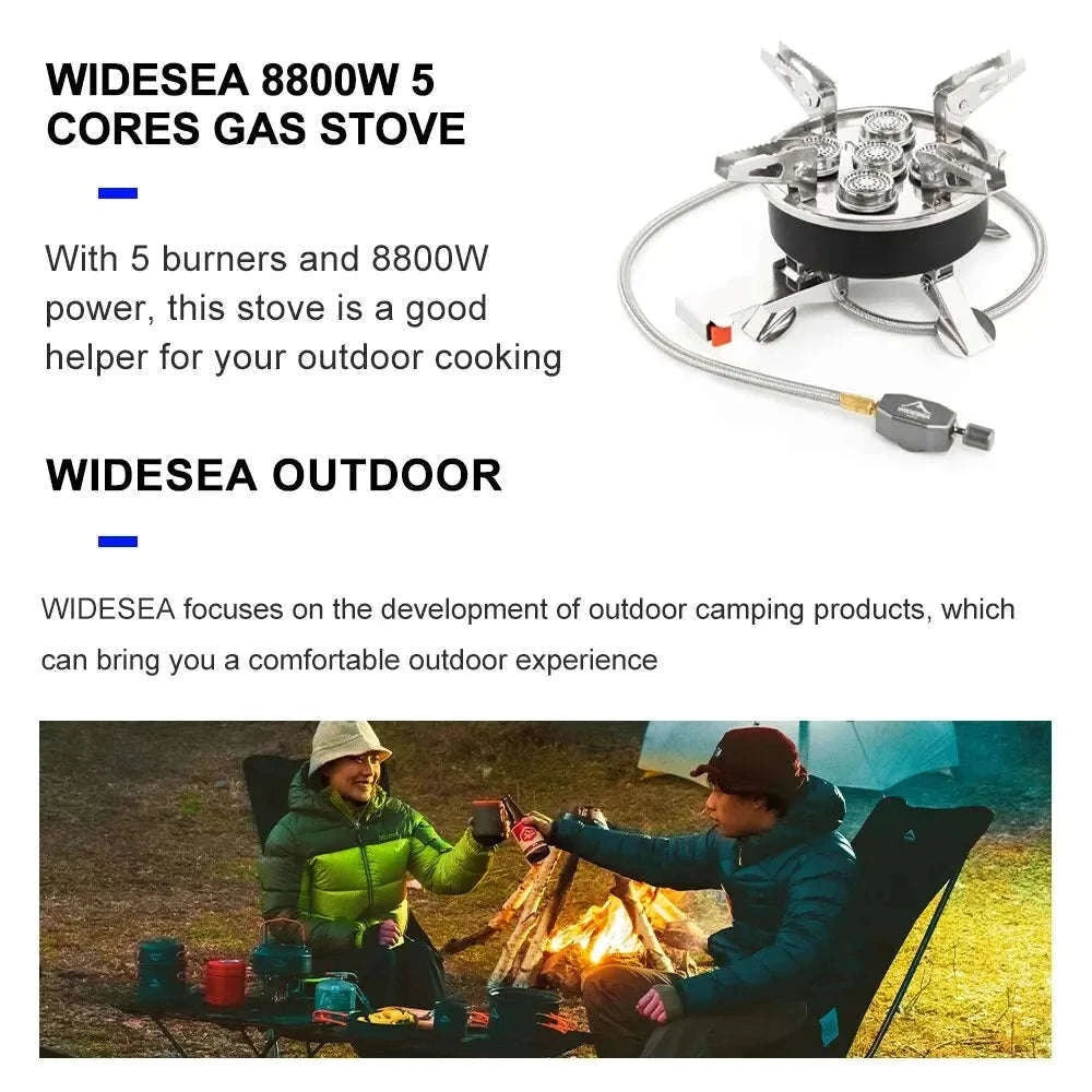 Portable Camping Gas Stove 8800W-WSS-507