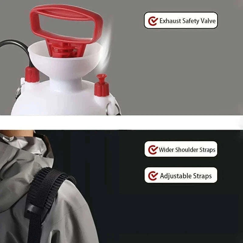 Portable Camping Shower with 3m Hose-4L