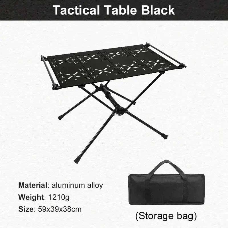 Portable Camping Table-Army Green Table Set