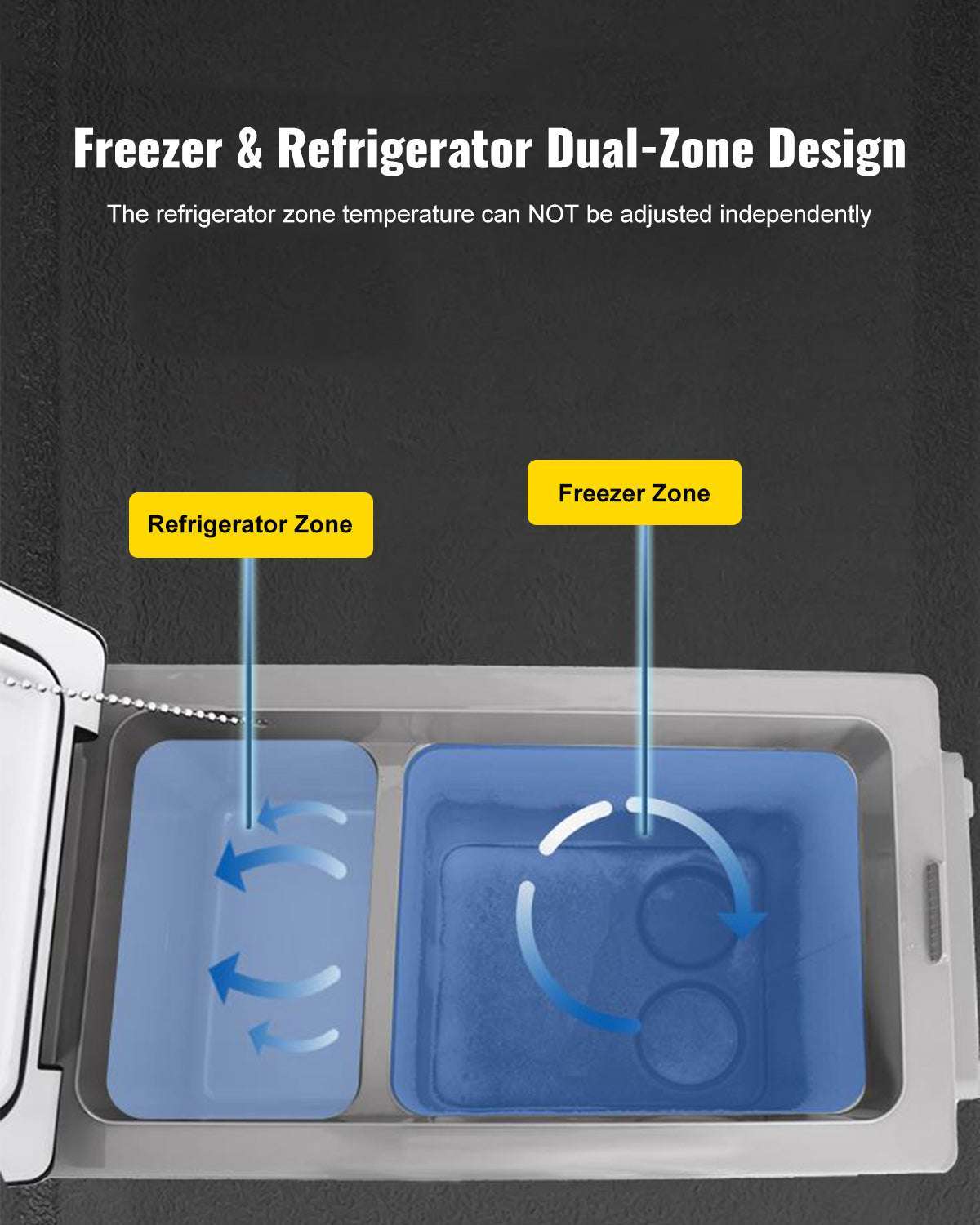 Portable Car Fridge Freezer 15L–55L Compressor Cooler for Travel-15L / spain
