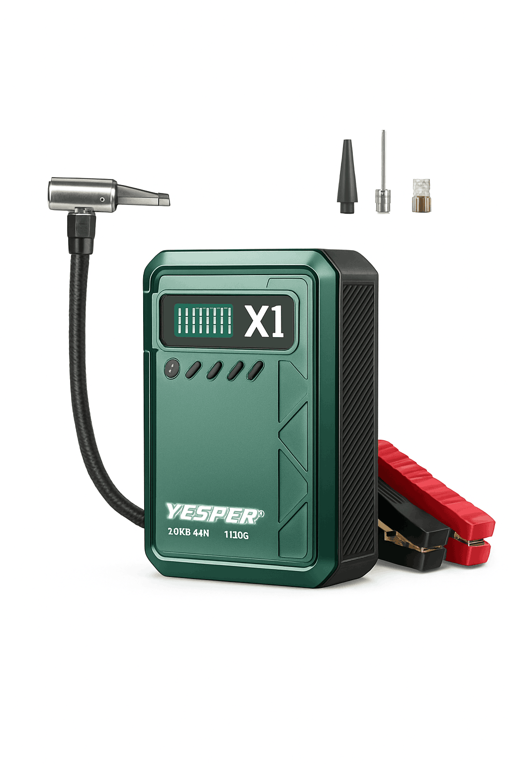 Portable Car Jump Starter with Air Compressor 2000A 150 PSI Power Bank-A-X1-yesper / Australia
