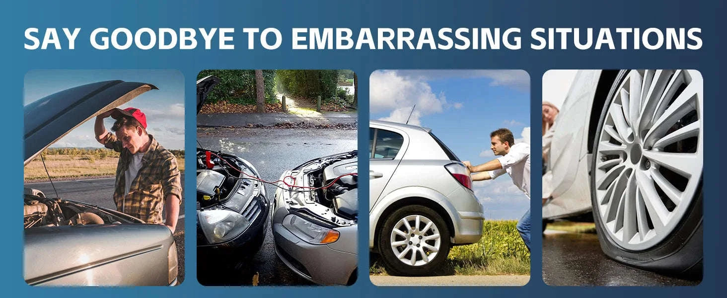 Portable Car Jump Starter with Air Compressor 2000A 150 PSI Power Bank-A-X1-yesper / Mexico