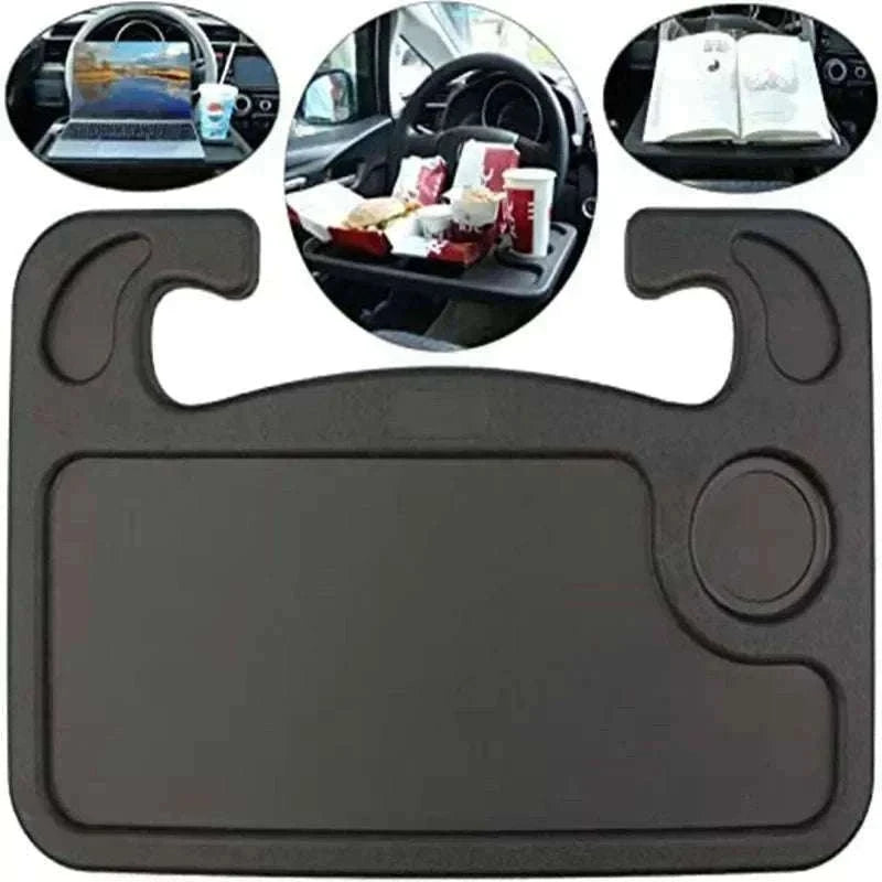 Portable Car Laptop Desk Mount Stand for Work and Meals-Small
