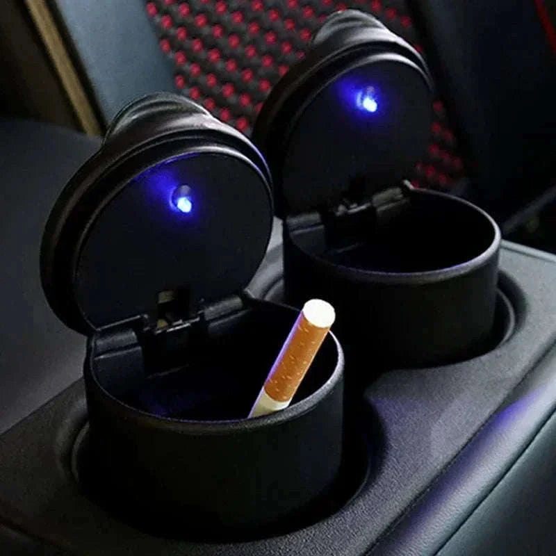 Portable Car LED Ashtray and Garbage Storage Cup-Without LED light
