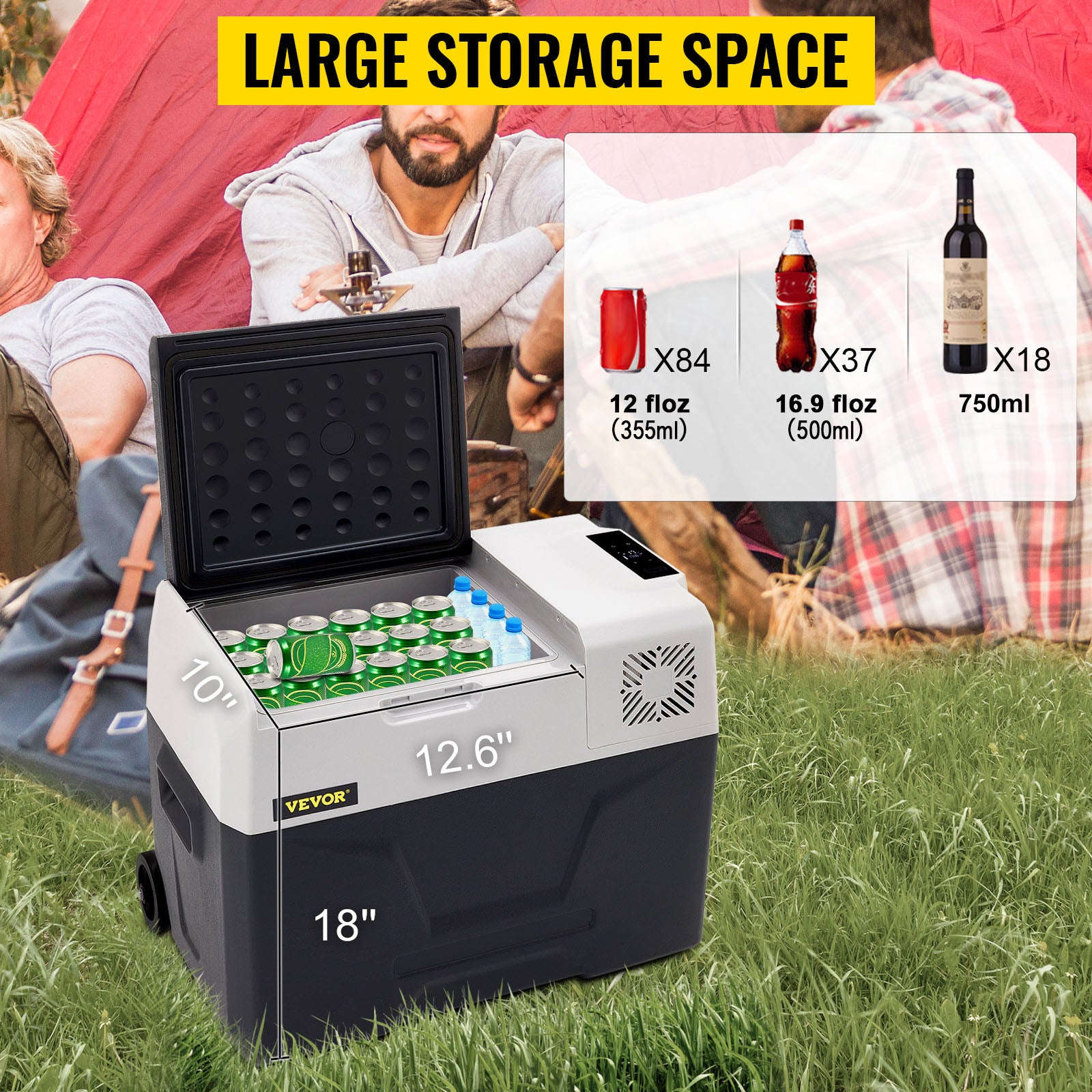 Portable Car Refrigerator 30L 40L 50L 220V-32Qt 30L / france