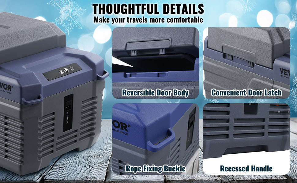 Portable Car Refrigerator 8L to 75L Single and Dual Zone-NLS45 / france
