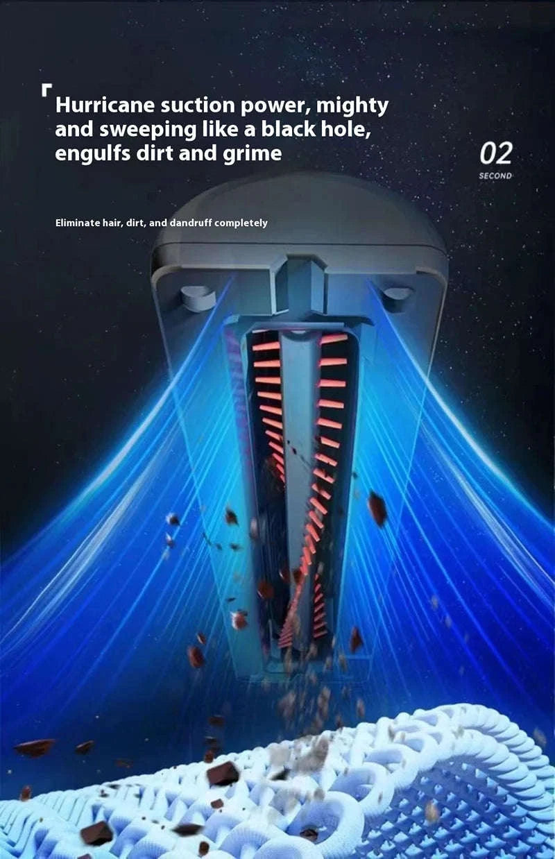 Portable Car Vacuum Cleaner-black