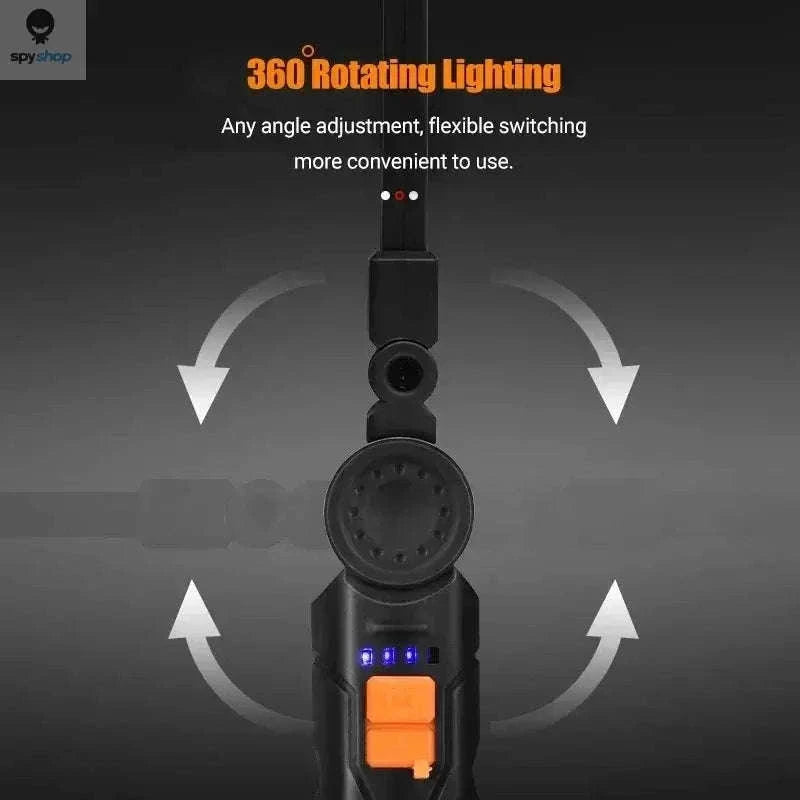 Portable COB LED Work Light with USB Rechargeable Magnetic Base-BIG-box