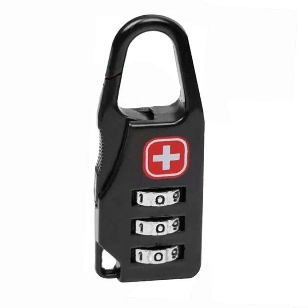 Portable Combination Code Lock for Bags and Travel Gear-3PCS