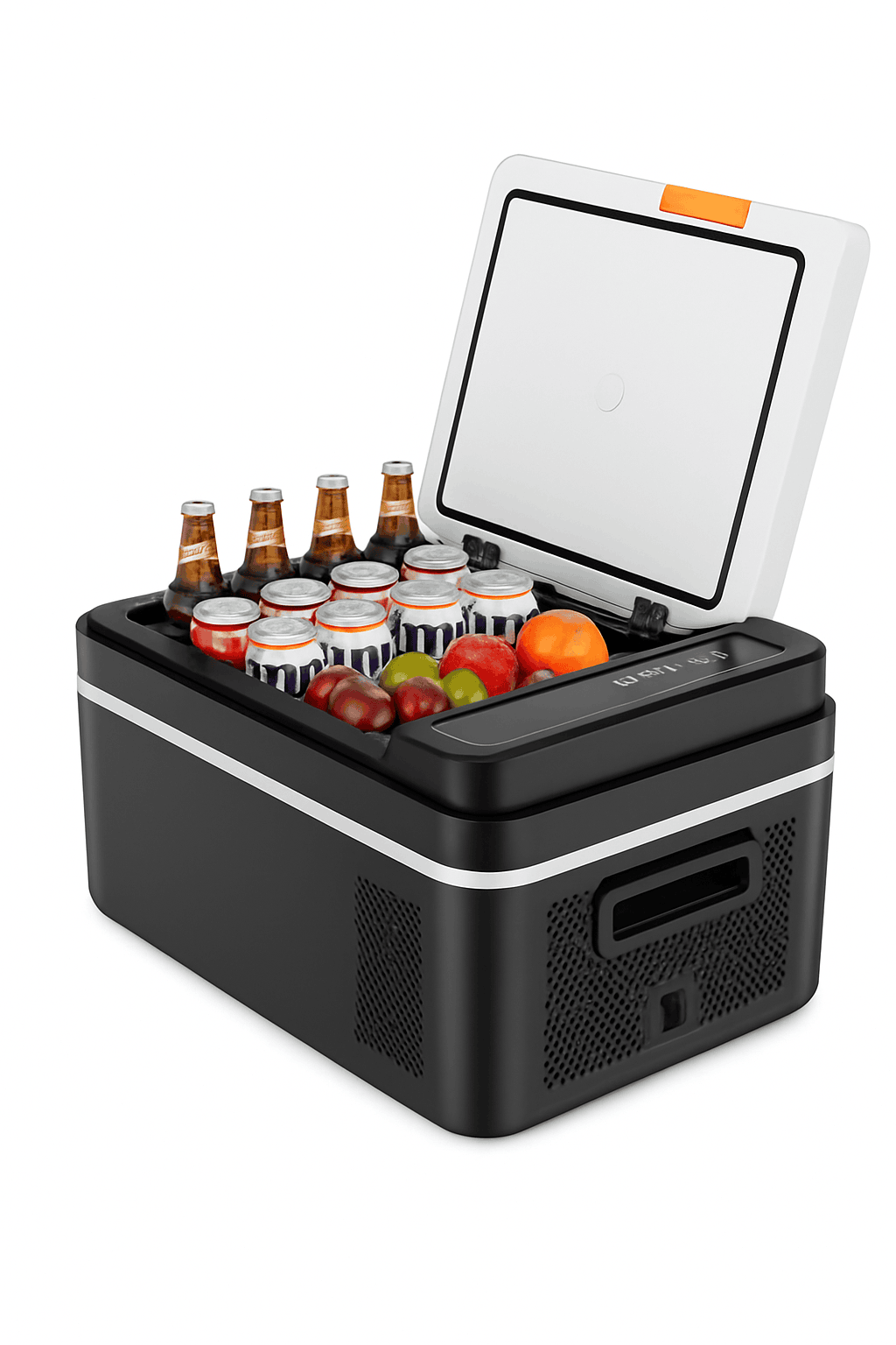 Portable Compressor Cooler 15L-55L 12V/24V DC 110-240V AC-22L NEW / Germany