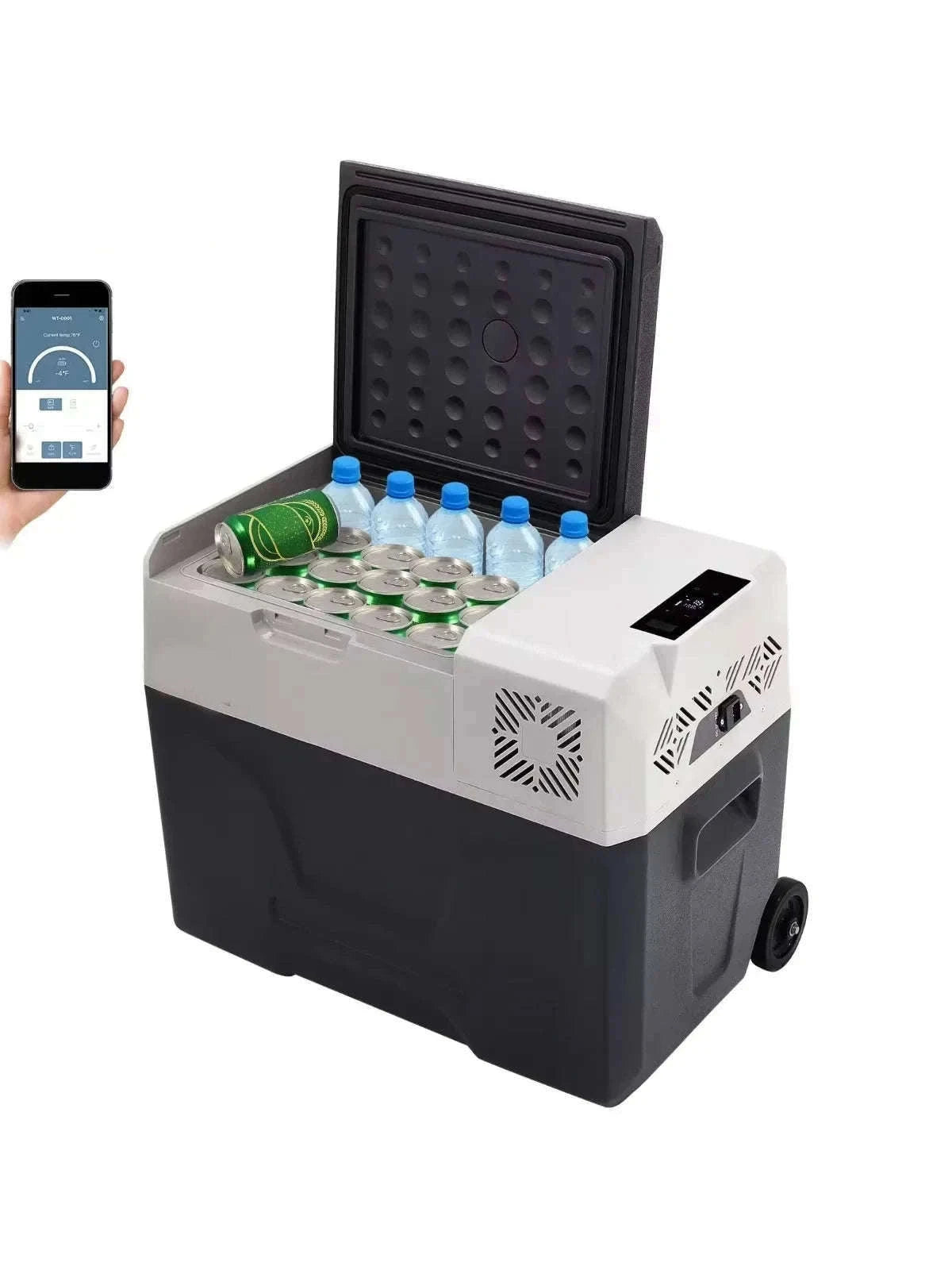 Portable Compressor Refrigerator Freezer 15L, 12/24V & 100-240V-40L / CZECH REPUBLIC