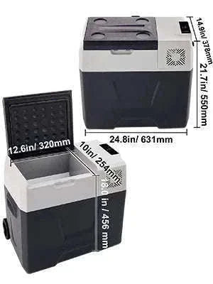 Portable Compressor Refrigerator Freezer 15L, 12/24V & 100-240V-40L / CZECH REPUBLIC
