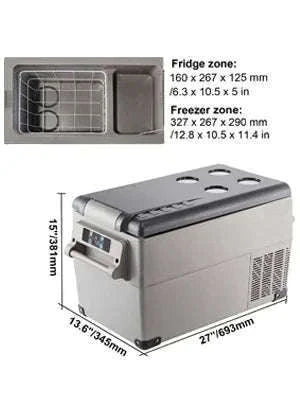 Portable Compressor Refrigerator Freezer 15L, 12/24V & 100-240V-40L / CZECH REPUBLIC