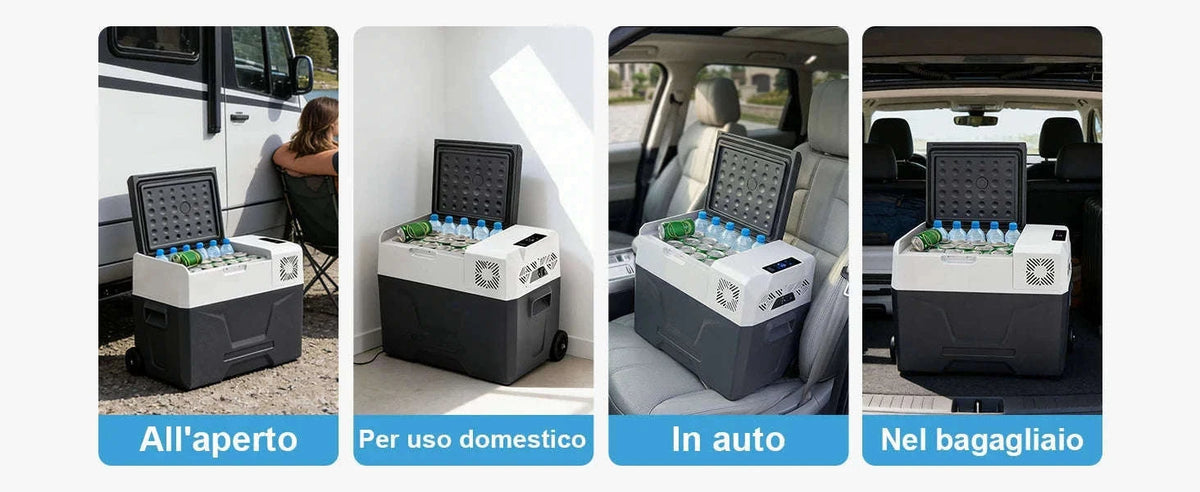 Portable Compressor Refrigerator Freezer 15L, 12/24V & 100-240V-40L / CZECH REPUBLIC