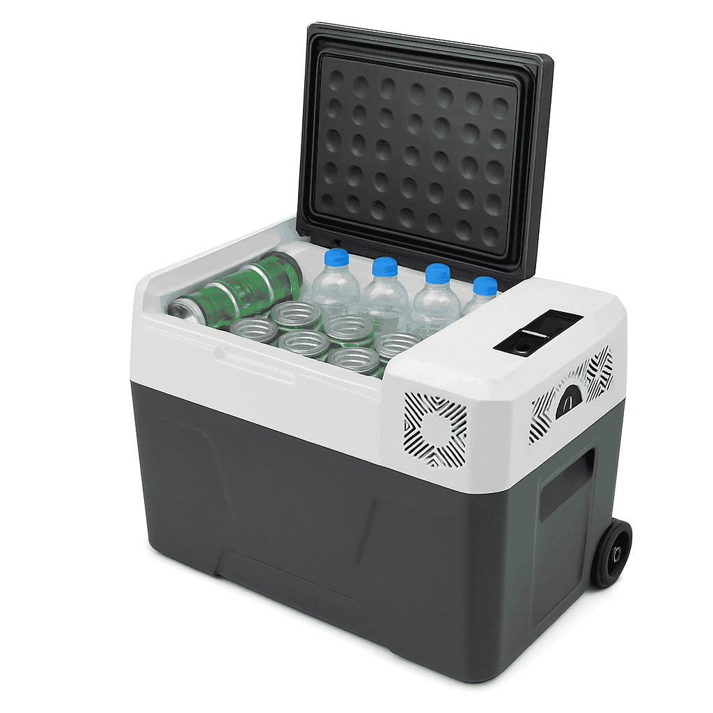 Portable Compressor Refrigerator Freezer 15L, 12/24V & 100-240V-40L / CZECH REPUBLIC