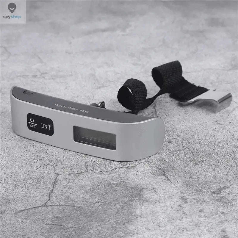 Portable Digital Luggage Scale – 50kg Precision Travel Weight Checker-Webbing belt