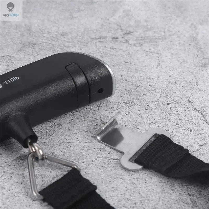 Portable Digital Luggage Scale, 50kg Travel Weight Checker-Webbing belt