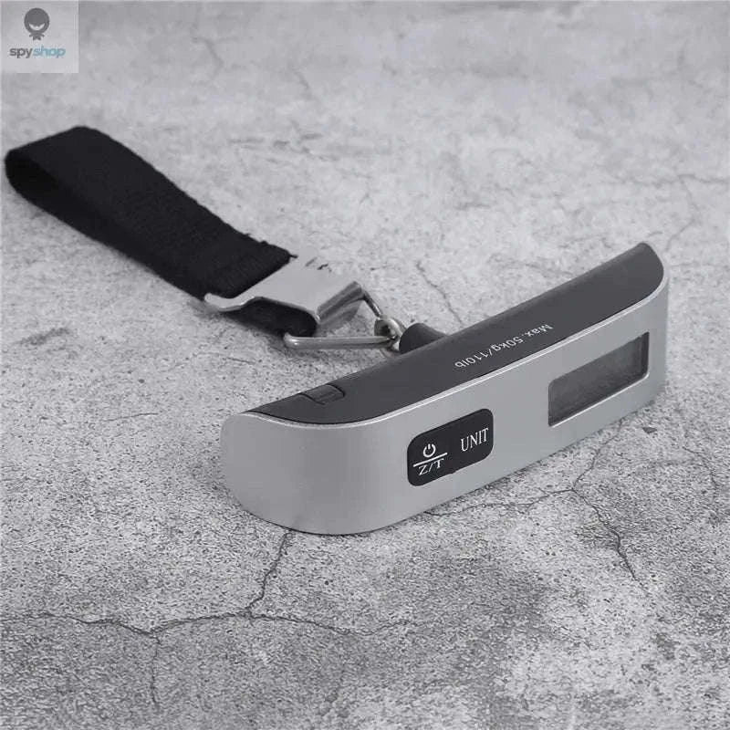 Portable Digital Luggage Scale, 50kg Travel Weight Checker-Webbing belt