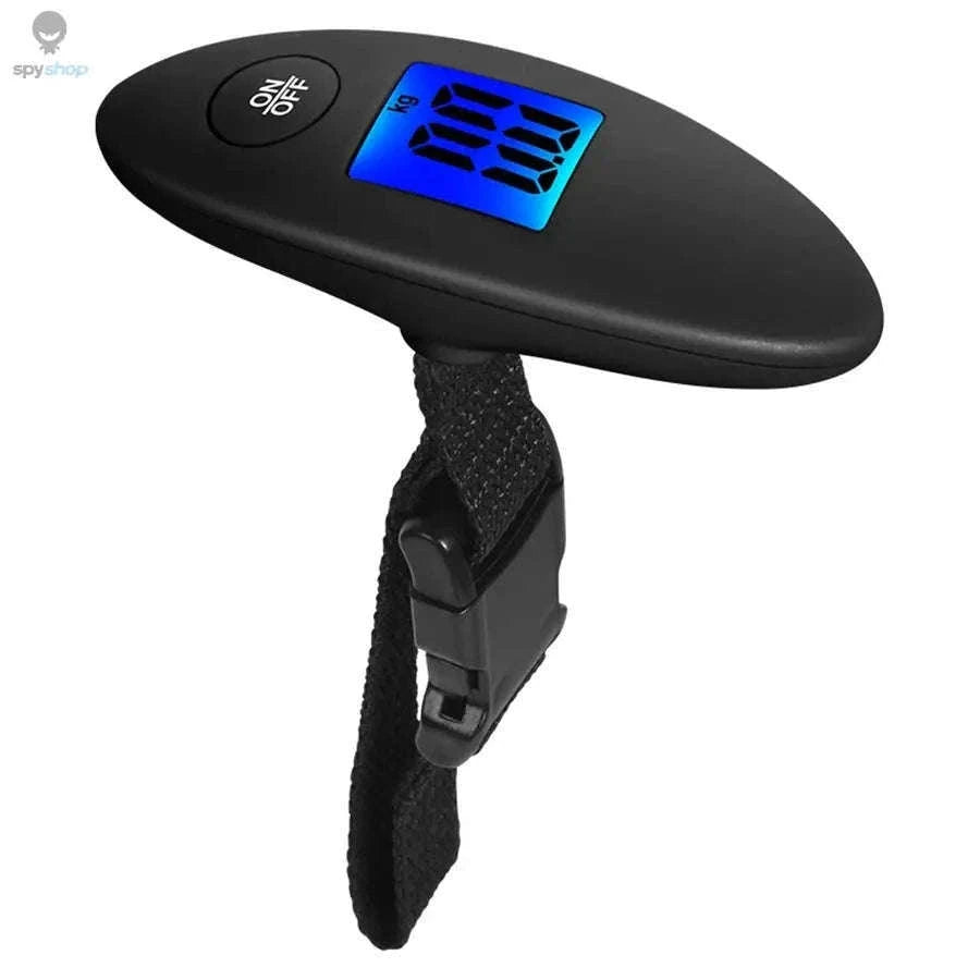 Portable Digital Luggage Scale for Airline Weight Checks-black
