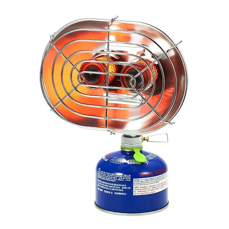 Portable Double Head Infrared Gas Heater for Camping-BRS-H22